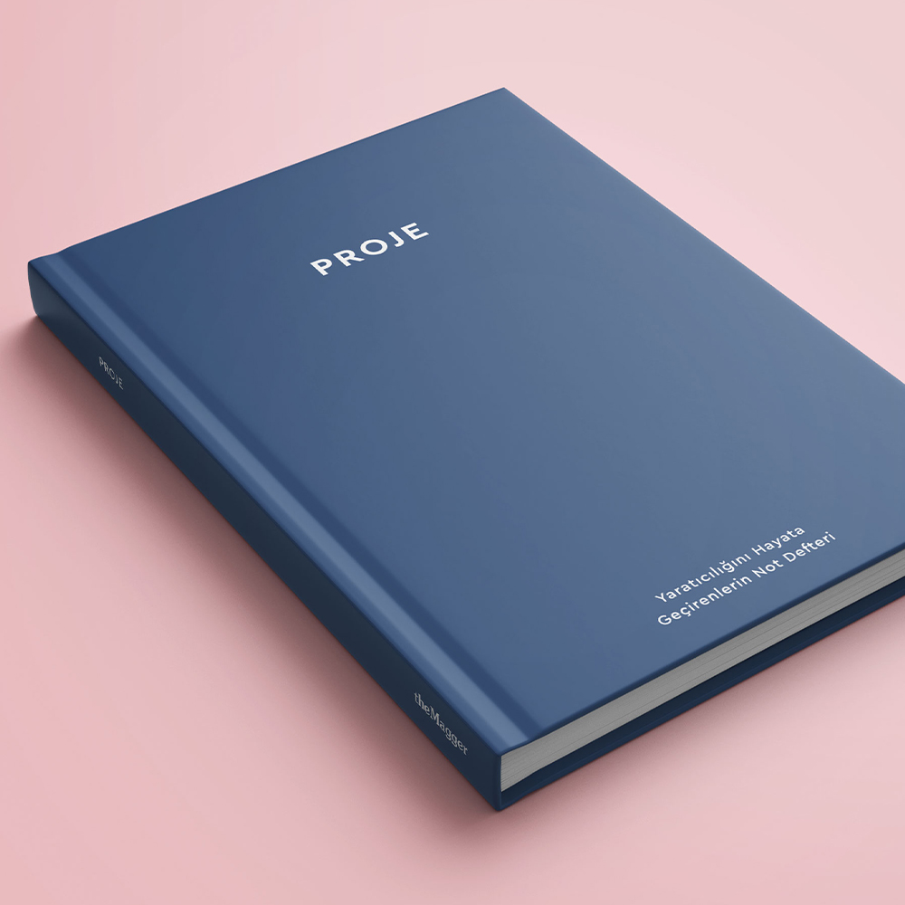 THE MAGGER Proje Midnight Blue Defter